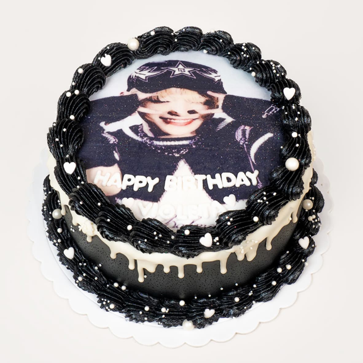 Torta temática de Hongjoong de Ateez