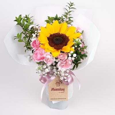 Ramo de un girasol